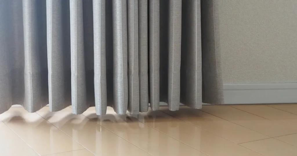 カーテンの写真